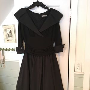 Black Eliza J evening dress